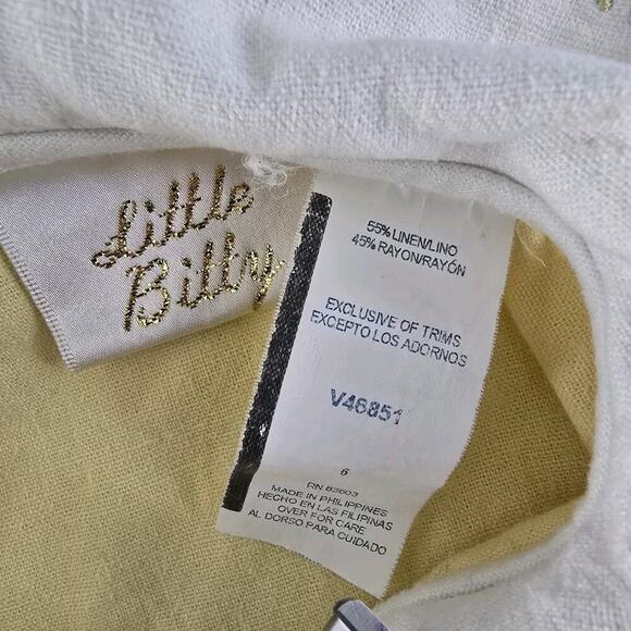 Little Bitty Floral‎ Embroidered Girls Spring Church Easter Dress Jacket Set 6 - Picture 10 of 10